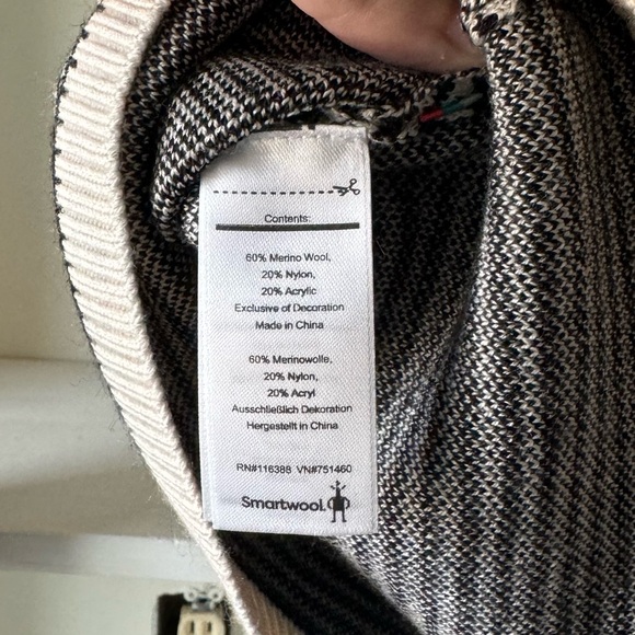 Smartwool | NEW Merino Wool Blend Dacono Striped Sweater - Picture 12 of 14